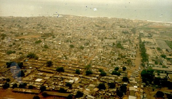 Accra  aerial view