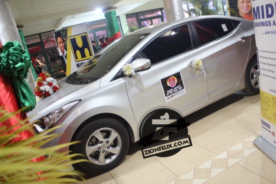 The Hyundai car presented to No Tribe