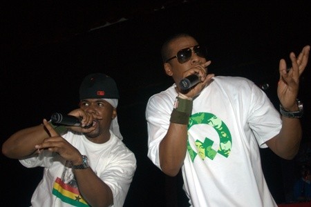 Jay Z performed with Memphis Bleek