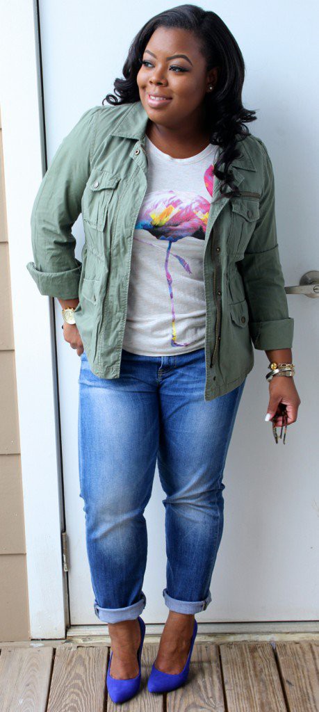 style look for the plus size lady