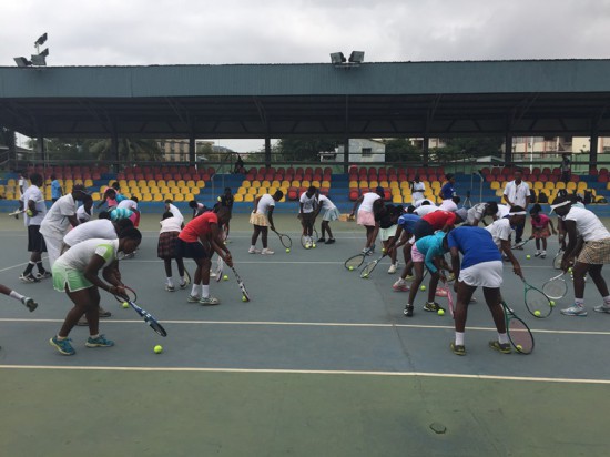 Nation soars on young ambition of girls tennis