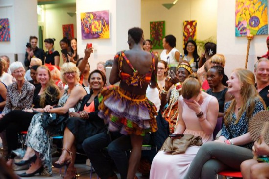 Wiyaala engaging an audience