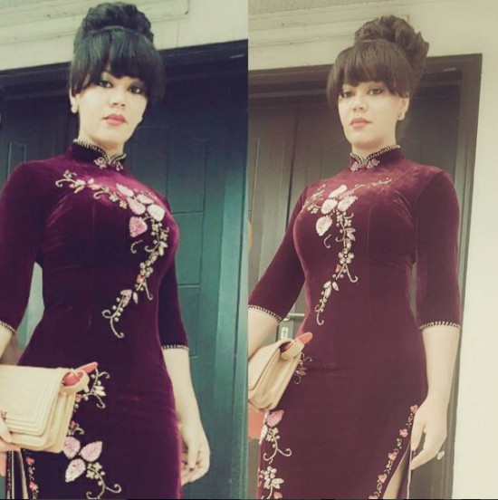 Nadia Buari after giving birth to twins