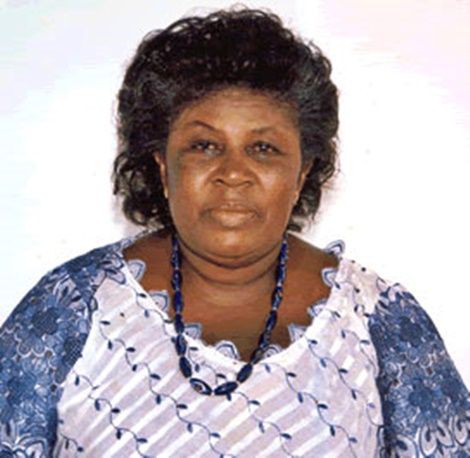 Former First Lady,  Mrs Theresah Aba Kufour