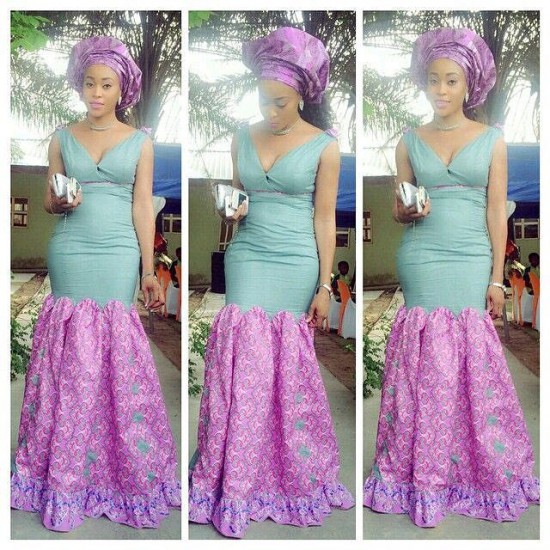 Glam yourself with one of these fleek Ankara styles