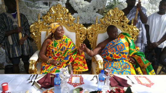 Gifty Anti and Oyiakehyire Nana Ansah Kwao IV