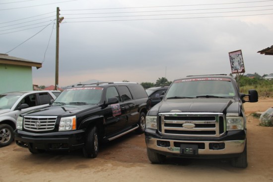 Nana Kwaku Bonsam's cars