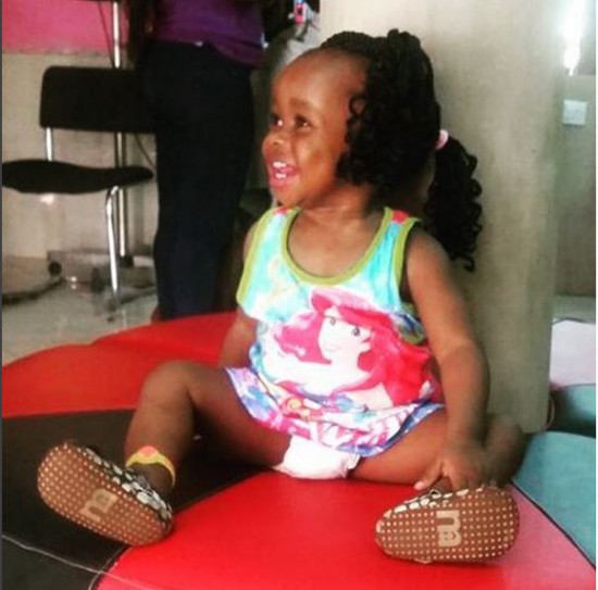 Afia Schwarzenegger shows of children