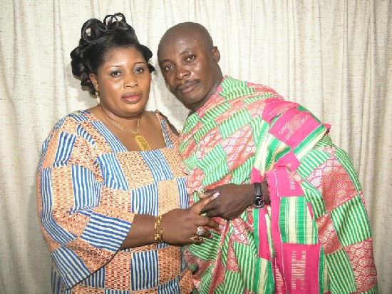 Nana Bimpey and Maame Korankye pose