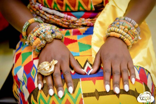 Check out those colourful beads on those wrists