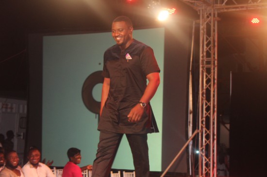 John Dumelo at Airtel Catwalk Charity Fashion Show