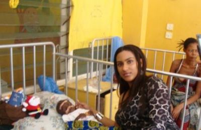 Juliet Ibrahim donates to Children's hospital