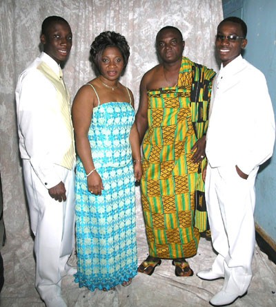 G8-  The Nyanteng family posed together for Ghanaweb’ s feature