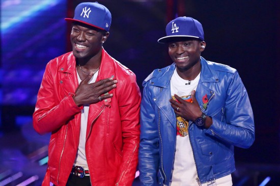 <b> Reggie N Bollie lose out on winning X Factor:</b>
Reggie ‘N’ Bollie, the Ghanaian statement at this year’s X Factor reality show failed in their bid to win the title.
On a night many had predicted a win for the two, they lost to 17-year-old Louisa Johnson.
Reggie N Bollie Sunday gave a more-than-enough account of themselves, making a credible statement of how far they traveled to make it into the final two.
<a href=