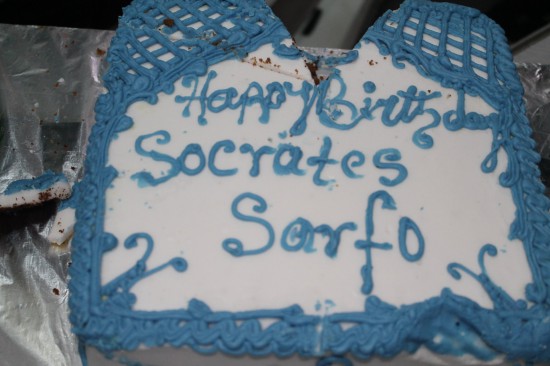 Birthday Cake for Socrate