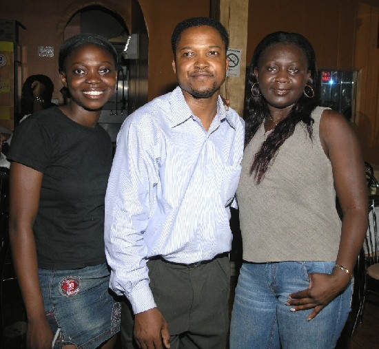 Ellen, Mr. CNN and Nana Ama