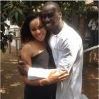 PHOTOS: Chris Attoh & Damilola Christen Their New Son Brian