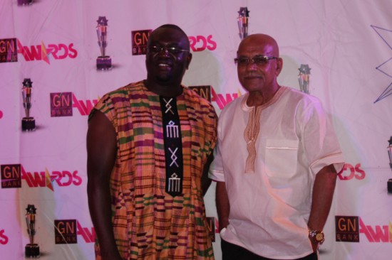 Mikey Osei Berko a.k.a Master Richard with Tommy Annan Forson