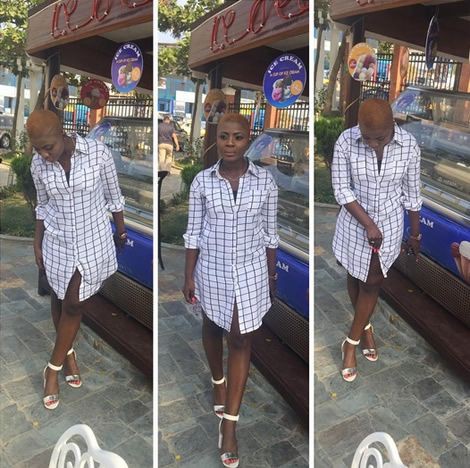 Ahuofe Patri shows off new look