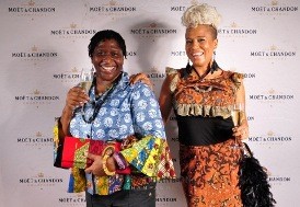 Sherrie Thompson with Designer Bee Arthur