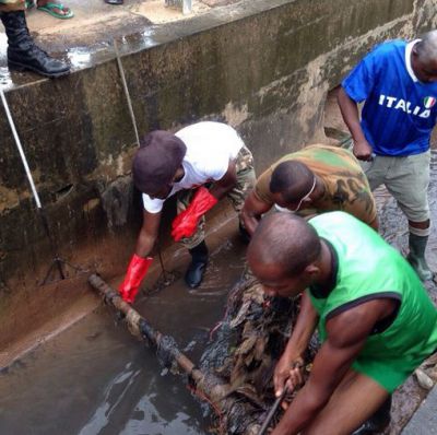 Rockstone leads Sanitation Day efforts in Takoradi