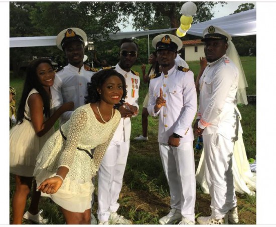 Behind the scene photos of OK's 'Small Small' video shoot