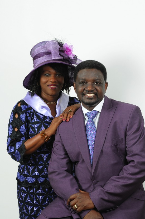 Bishop Charlse Agyin-Asare and wife