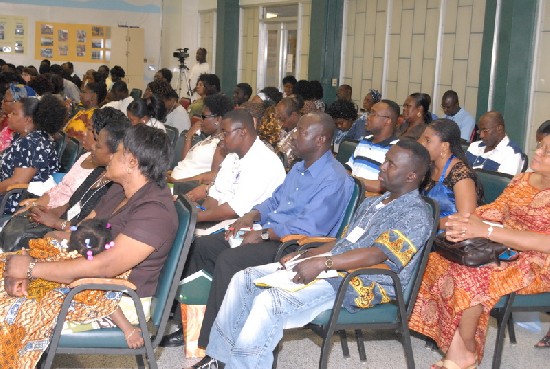 Section of participants1—another section of the members engrossed by 
the word of God which alone can save us.