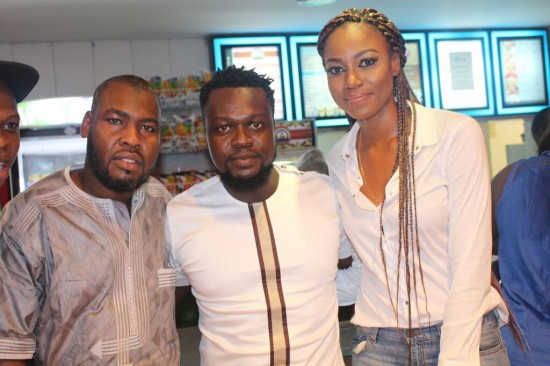 Eddie Nartey and Yvonne Nelson