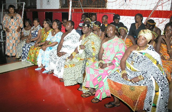 Nananom seated at the occasion