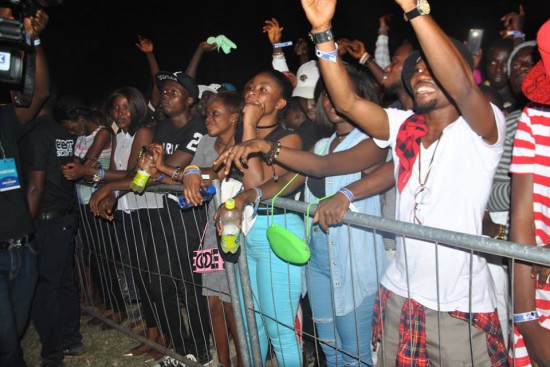 Fans at the 2015 Tigo Unplugged