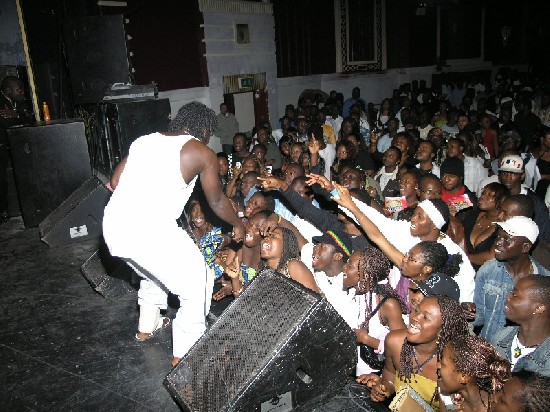 Obour, “Mr. Konkontibaa” offers his signature tune and the crowd signs with him.

Source: Mr. CNN