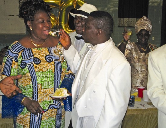 Mathias and wife on the dance floor