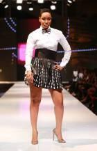 Photos: When Pokello showed her swag on the runway