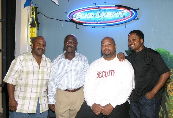 Agyenim Boateng and the security team posed with Mr. CNN