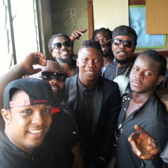 Stars show love at stonebwoy's mother's funeral