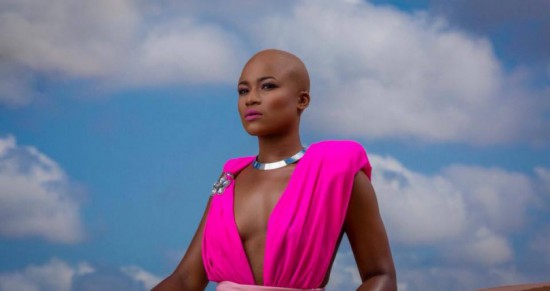 Christabel Ekeh goes bald for Breast Cancer photoshoot