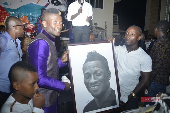 Asamoah Gyan's 30th birthday celebration