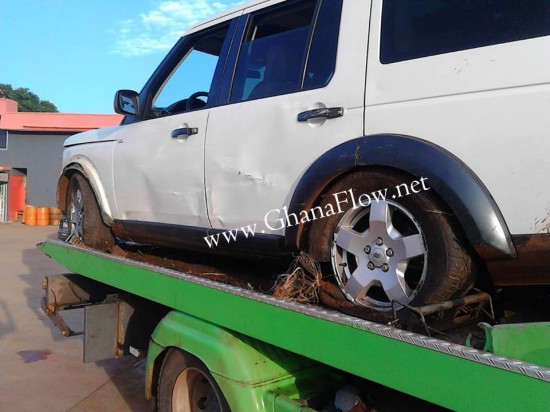 Actress Benedicta involved in an accident