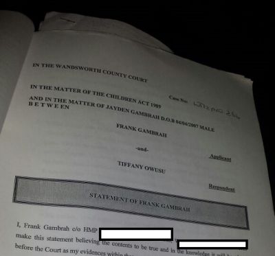 Photo: Itz Tiffany release documents of marriage to her baby-father, Frank Gambrah