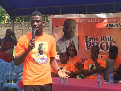 Stars kick off 'Time With Prof. Abbeam Education Tour'