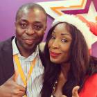 Naa Ashorkor truly enjoying her radio experience (Photos)