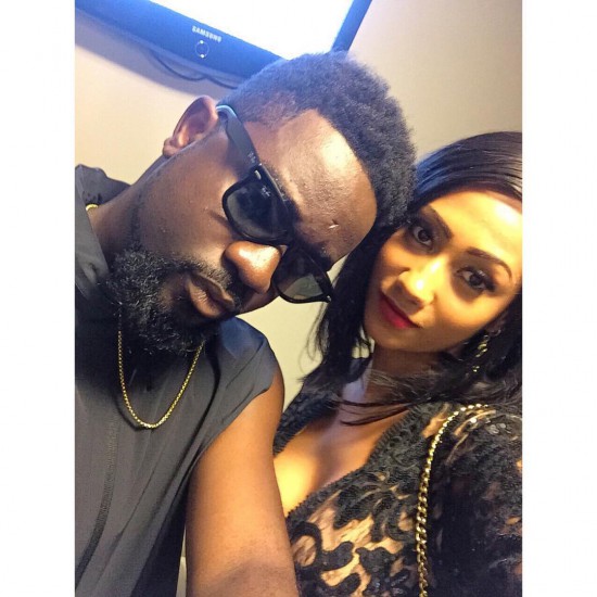 Sarkodie with Mona