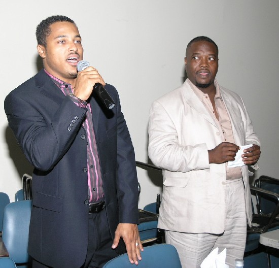 Van Vicker thanking his fans for their support