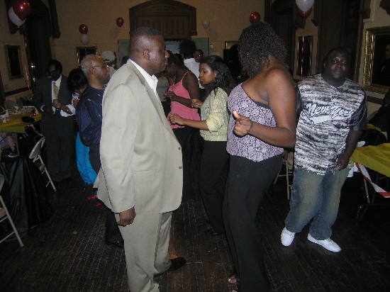 Thomas Mensah and Daughter Samantha on the dance floor