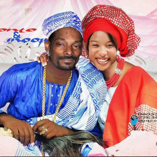 Tonto Dikeh and Snoop Dog