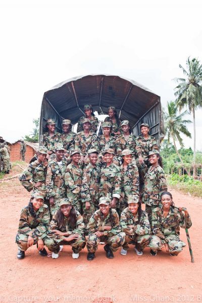 Miss Ghana Boot Camp