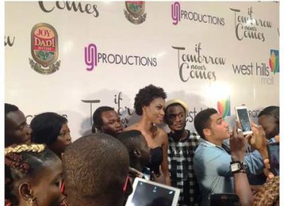 Yvonne Nelson dazzles at her movie premiere