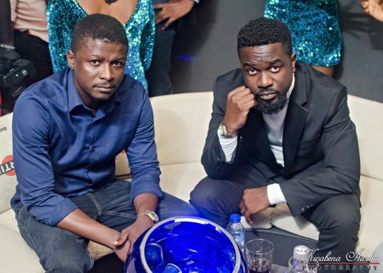 Sarkodie (Right)