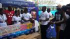 Photos: Kwaw Kese donates to KATH children's ward, Kumasi Central Prisons